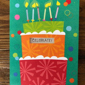 Birthday Card - Celebrate