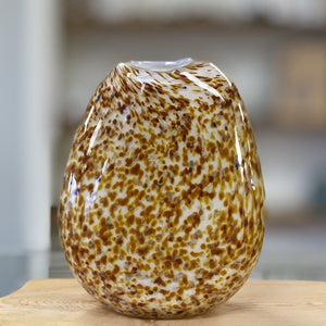 Golden Glass Vase