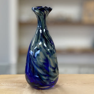 Starry Night Glass Vase