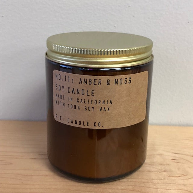 P.F. Candle Co. - Amber & Moss Candle