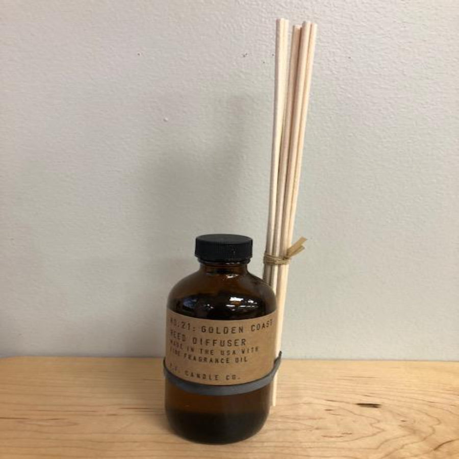 P.F. Candle Co. - Golden Coast Reed Diffuser (Sale 15% Discount)